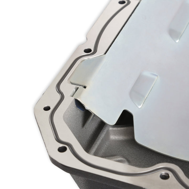 Holley Gen III Hemi Swap Oil Pan - Mid-Sump - Hellcat - Black | SKU 302-64BK