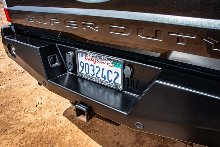 ICON Impact 17-22 Ford Super Duty Pro Series Rear Bumper (66201)