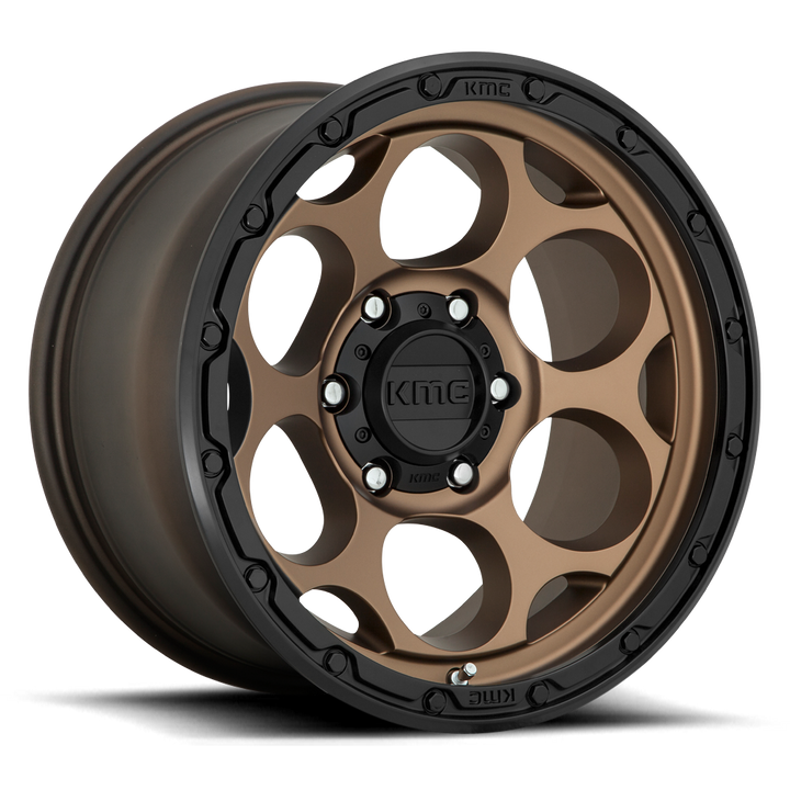 KMC KM541 Dirty Harry Wheel - Matte Bronze w/ Black Lip