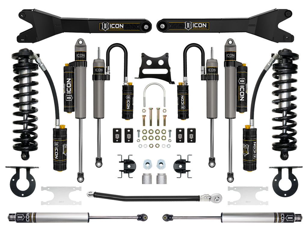 ICON 2005-2016 Ford F250/F350 2.5-3" Lift Stage 6 Coilover Conversion System (K63106)