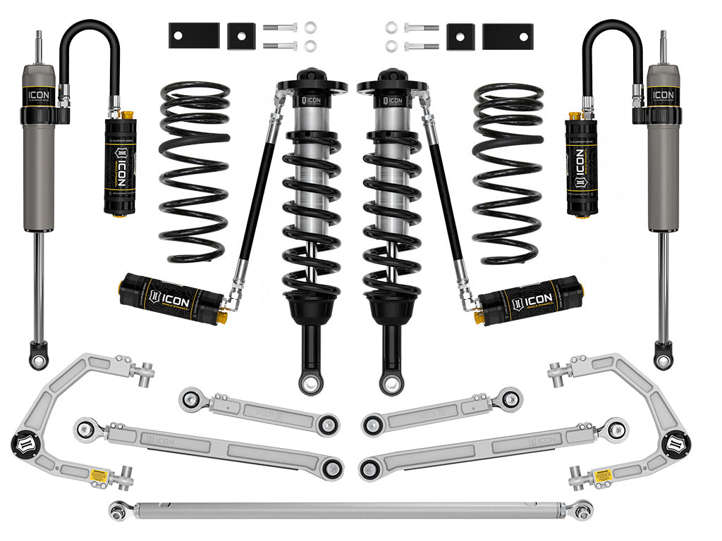 ICON 2022-2026 Toyota Tundra 1.25-3.5" Lift Stage 11 2.5 Suspension System Billet CDCV