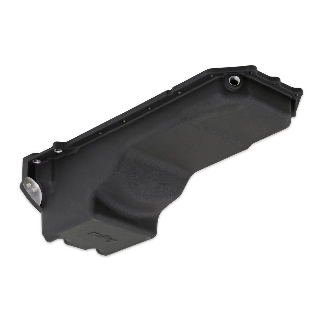Holley Gen III Hemi Swap Oil Pan - Rear-Sump - Black - VVT | SKU 302-76BK