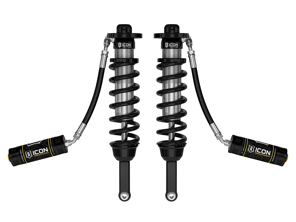 ICON 2005-2023 Toyota Tacoma 0-3.5"/0-2.75" Lift Front VS 2.5 Coilovers Ext Travel Remote Res 700 lbs/in Coils Pair