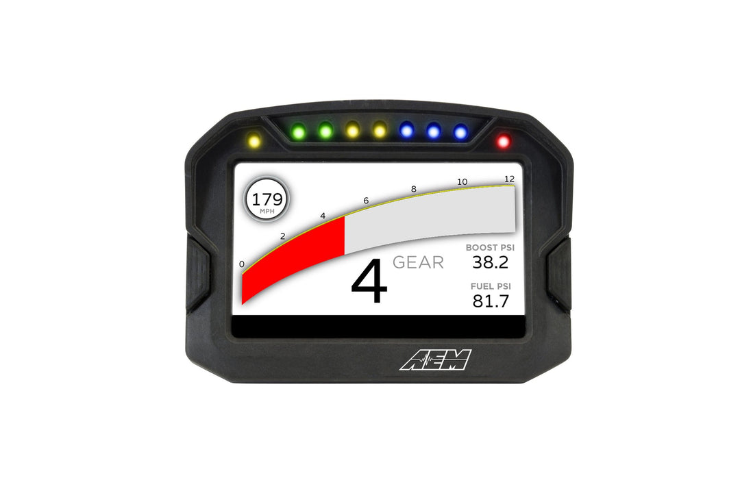 AEM CD-5LG Carbon Logging Display with Internal GPS | SKU 30-5603