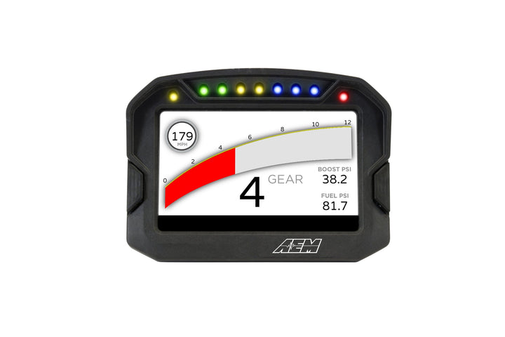 AEM CD-5LG Carbon Logging Display with Internal GPS | SKU 30-5603