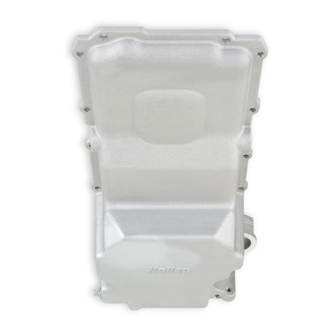 Holley GM LS Swap Oil Pan - Most Front Clearance - No Drain-Back Holes | SKU 302-5