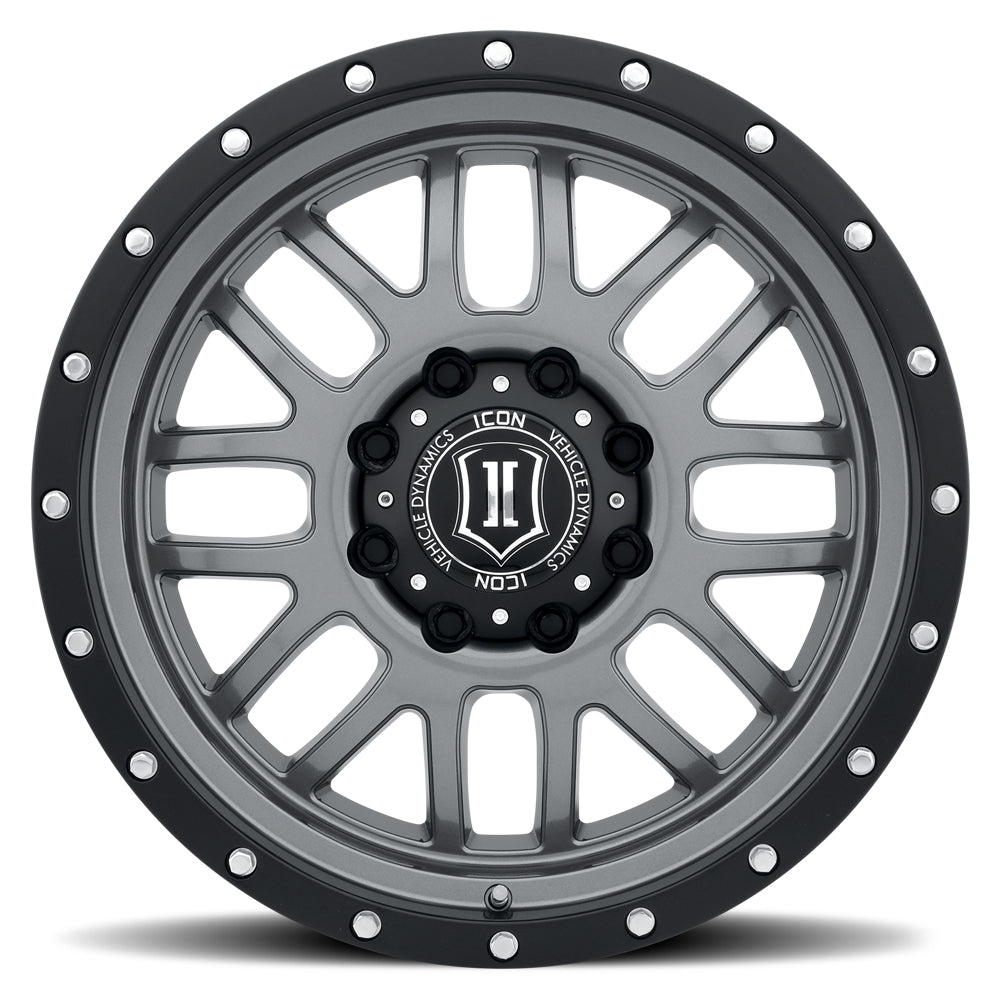 ICON Alloys Alpha Gun Metal 20x9 6x135 16mm Offset 5.625" BS (1220906356GM)