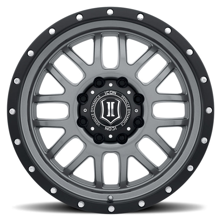 ICON Alloys Alpha Gun Metal 20x9 6x135 16mm Offset 5.625" BS (1220906356GM)