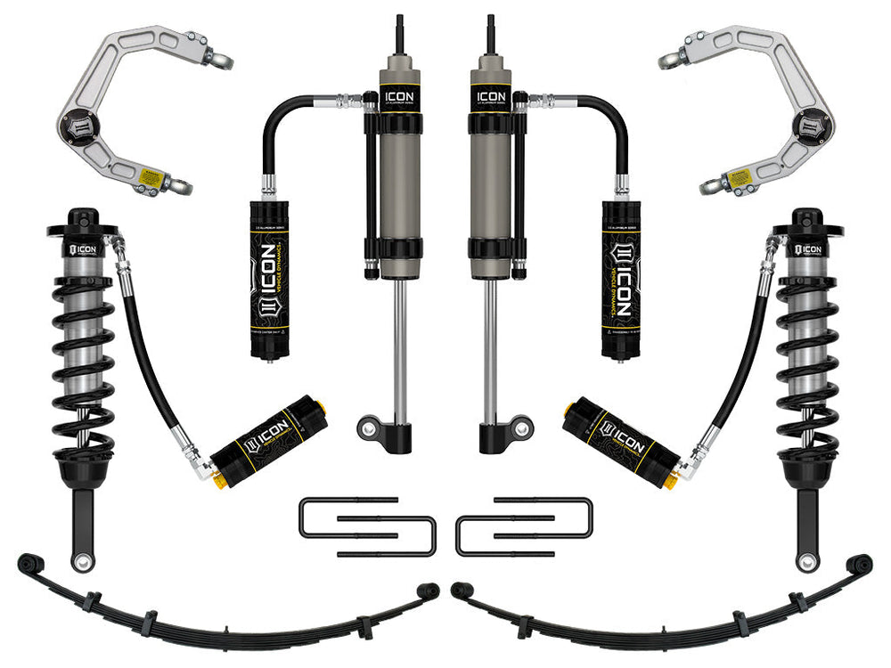 ICON 2005-2015 Toyota Tacoma 0-3.5" Lift/2016-2023 Tacoma 0-2.75" Lift Stage 10 Suspension Billet CDCV