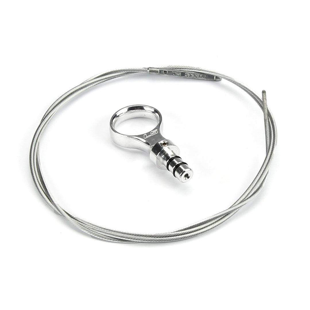 Lokar Hi-Tech Flexible Engine Dipstick - GM LS Series