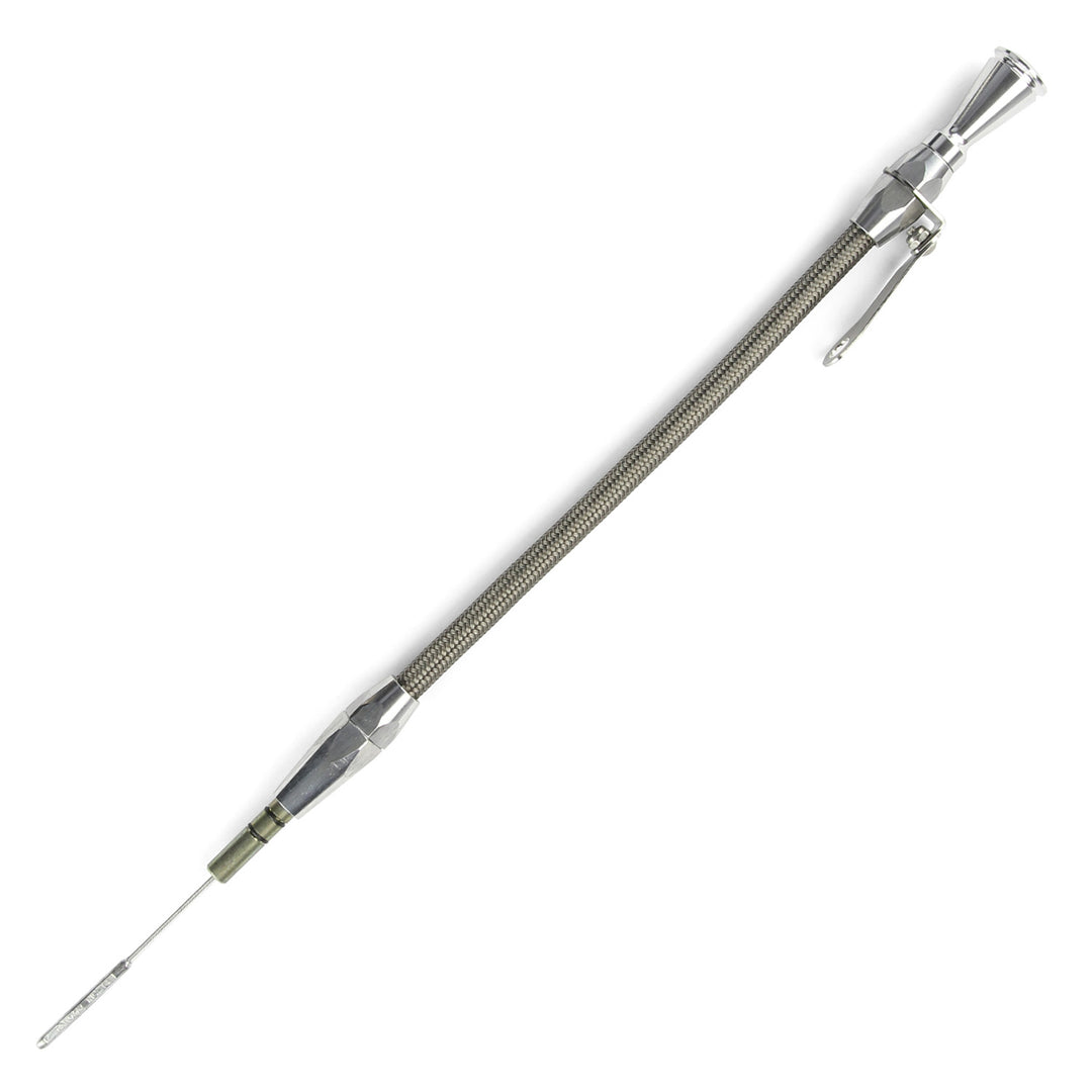 Lokar Hi-Tech Flexible Engine Dipstick - Big Block Mopar Front Sump