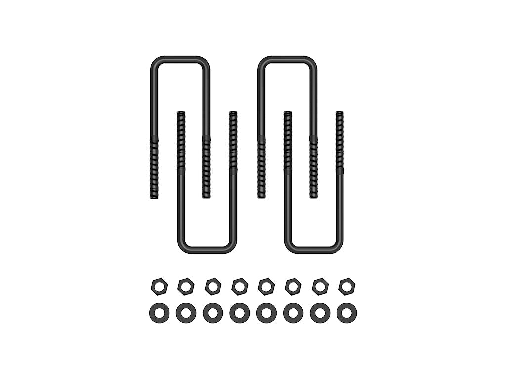 ICON 1996-2023 Toyota Tacoma/2000-2021 Tundra/2019-2026 GM 1500 Pickup 9.5" Lift U-Bolt Kit