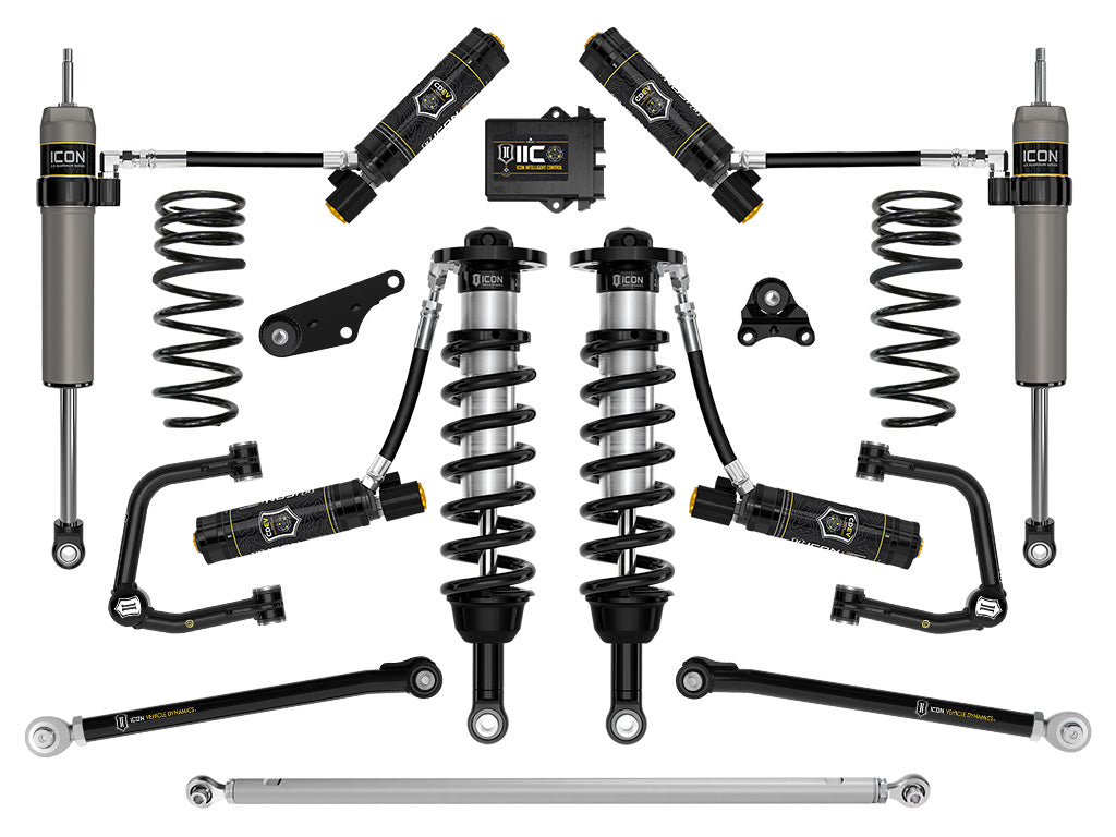 ICON 2024-2026 Toyota Land Cruiser 250 Series 1.25-3" Lift Stage 11 Suspension Tubular