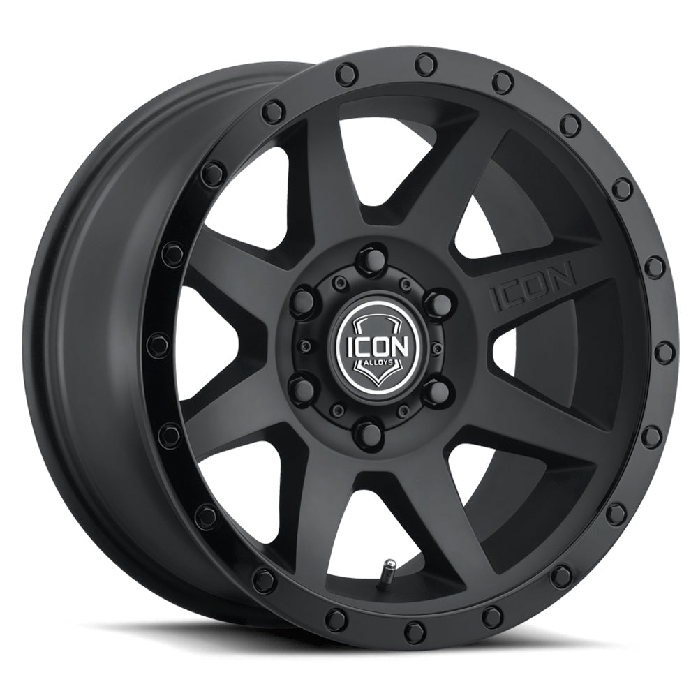 ICON Alloys Rebound Double Black 20x9 6x135 16mm Offset 5.625" BS (1820906356DB)