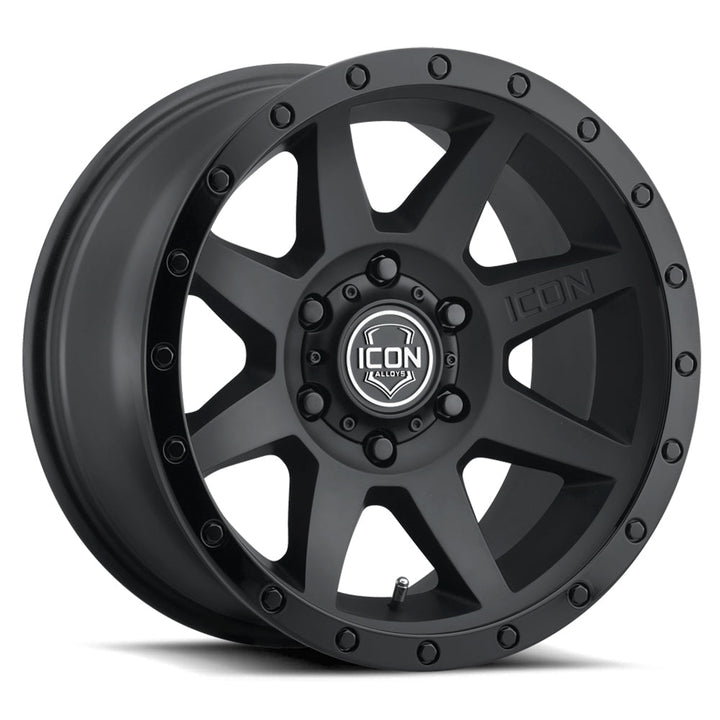 ICON Alloys Rebound Double Black 20x9 6x135 16mm Offset 5.625" BS (1820906356DB)