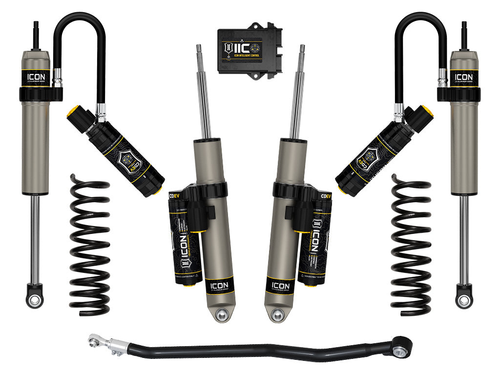 ICON 2014-2026 Ram 2500 4WD Diesel OEM Air Spring Rear 2.5" Lift Stage 5 Suspension System