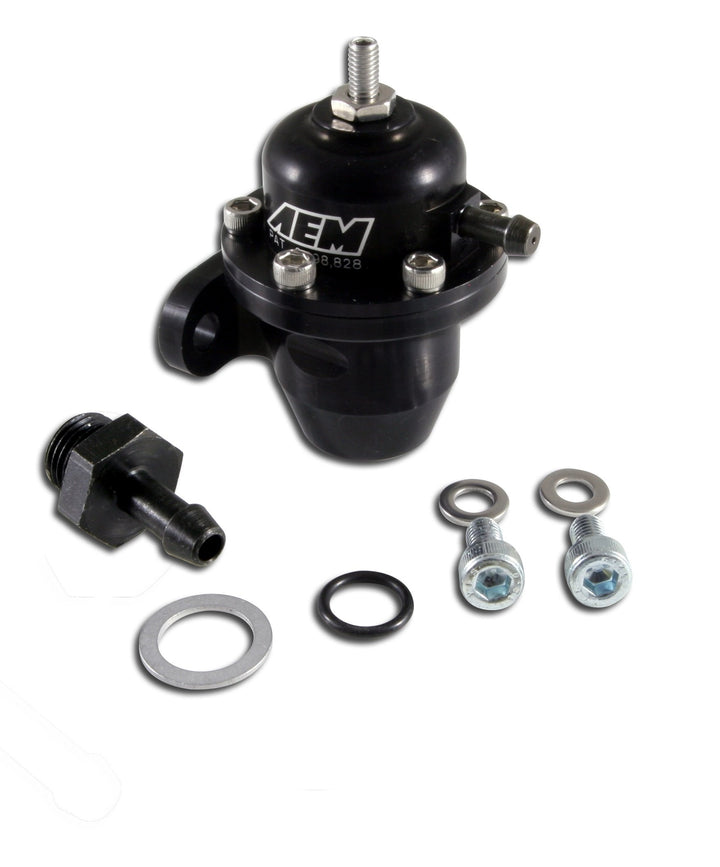 AEM Adjustable Fuel Pressure Regulator | SKU 25-300BK