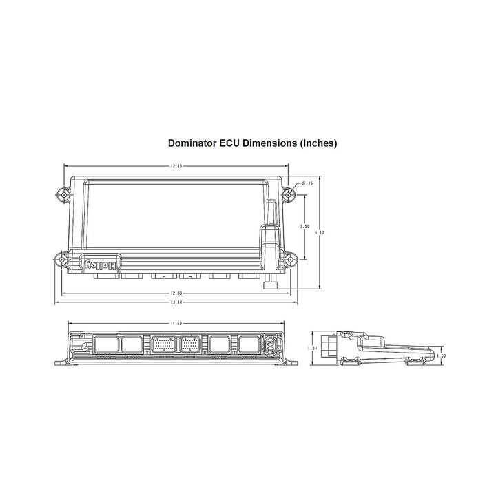 Dominator EFI Kit - LS2 Main Harness w/ Trans Control with EV1 Injector Harness | SKU 550-658