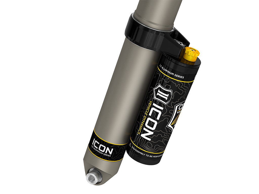 ICON 2014-2026 Ram 2500 2" Lift Rear VS 2.5 Aluminum Shocks Piggyback w/CDCV Pair