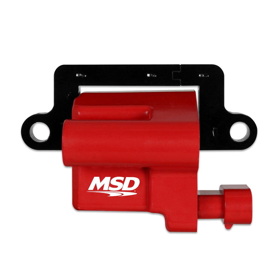 MSD Ignition Coil - GM LS Blaster Series - L-Series Truck Engine - Red | SKU 8264