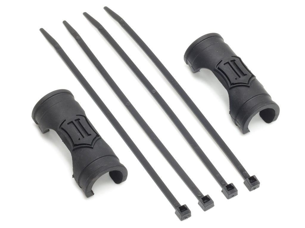 ICON -4 To -10 Shock Reservoir Hose Shield Kit (252012)