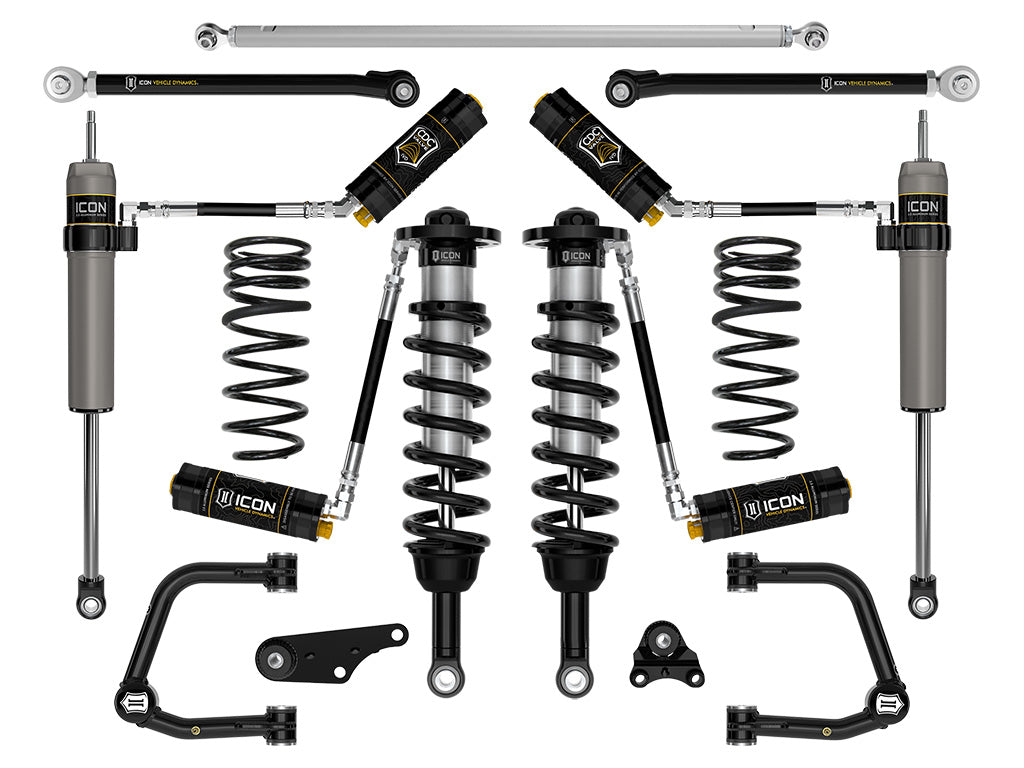 ICON 2024-2026 Toyota Land Cruiser 250 Series 1.25-3" Lift Stage 8 Suspension CDCV Tubular