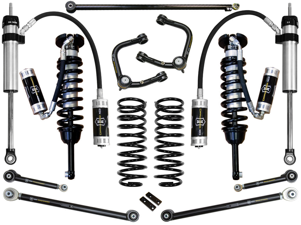 ICON 2010-Up Lexus GX460 0-3.5" Lift Stage 6 Suspension System Tubular UCA (K53186T)