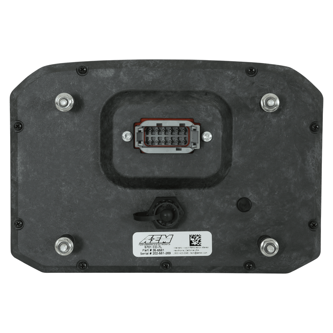 AEM CD-7L Carbon Logging Display | SKU 30-5701