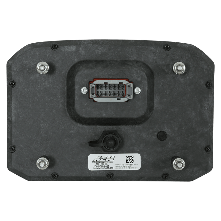 AEM CD-7L Carbon Logging Display | SKU 30-5701