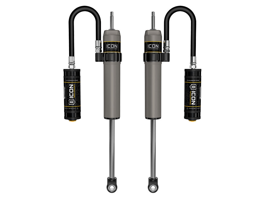 ICON 1996-2002 Toyota 4Runner 0-2" Lift Rear VS 2.5 Aluminum Shocks Remote Reservoir Pair