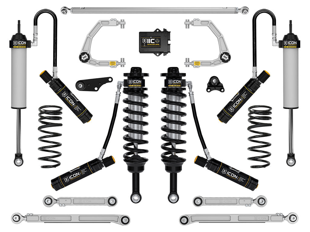 ICON 2025-2026 Toyota 4Runner 4WD Hybrid 2.25-3" Lift Stage 2 3.0 Suspension w/CDEV Billet