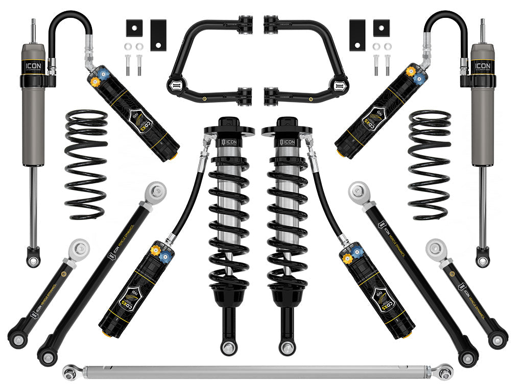 ICON 2023-2026 Toyota Sequoia 3-4.5" Lift Stage 10 Suspension System Tubular CDXS