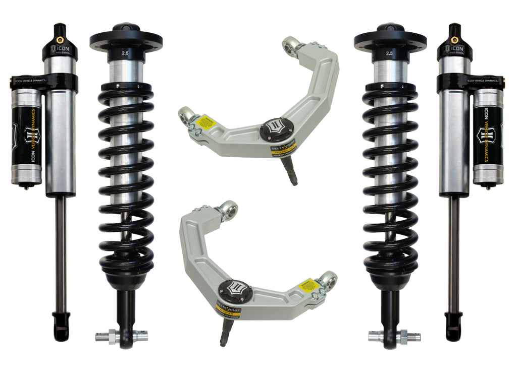 ICON 2014 Ford F150 4WD 0-2.63" Lift Stage 3 Suspension System Billet UCA (K93063)