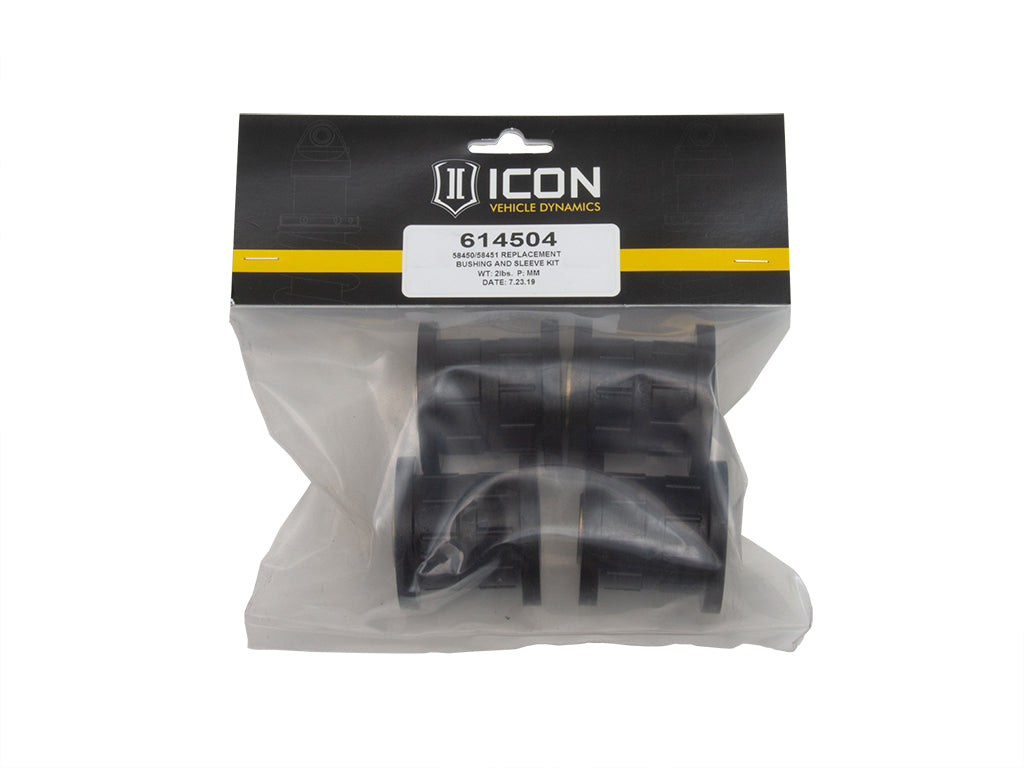 ICON (58450/58451) UCA Replacement Bushing & Sleeve Kit (614504)