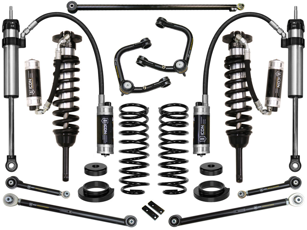ICON 2003-09 Lexus GX470 0-3.5" Lift Stage 7 Suspension System Tubular UCA (K53177T)