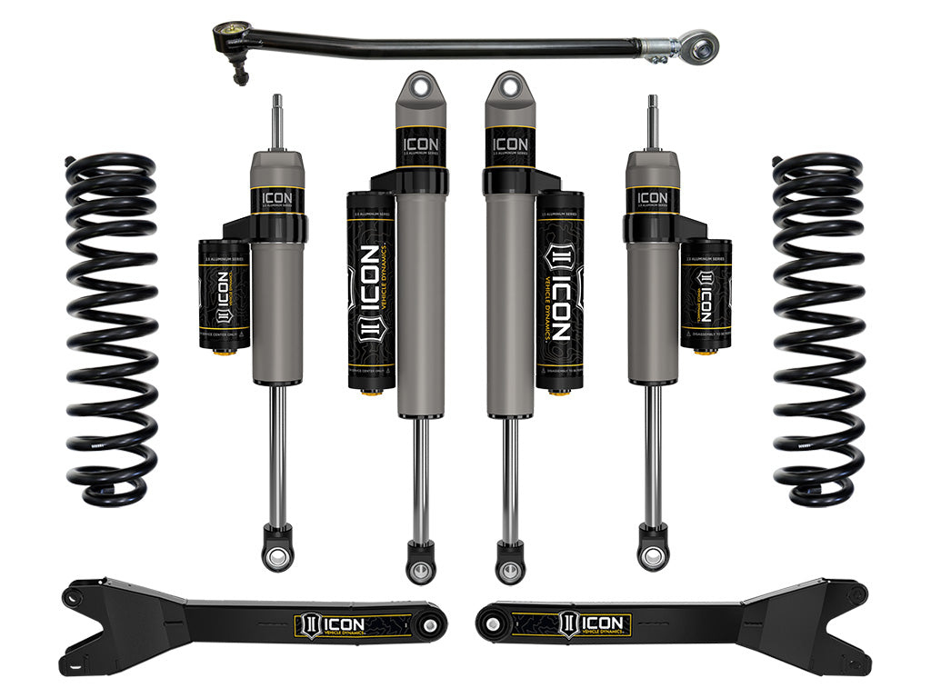 ICON 2023-2026 Ford F-250/350 Super Duty 4WD Diesel 2.5" Lift Stage 3 Suspension w/Radius Arms