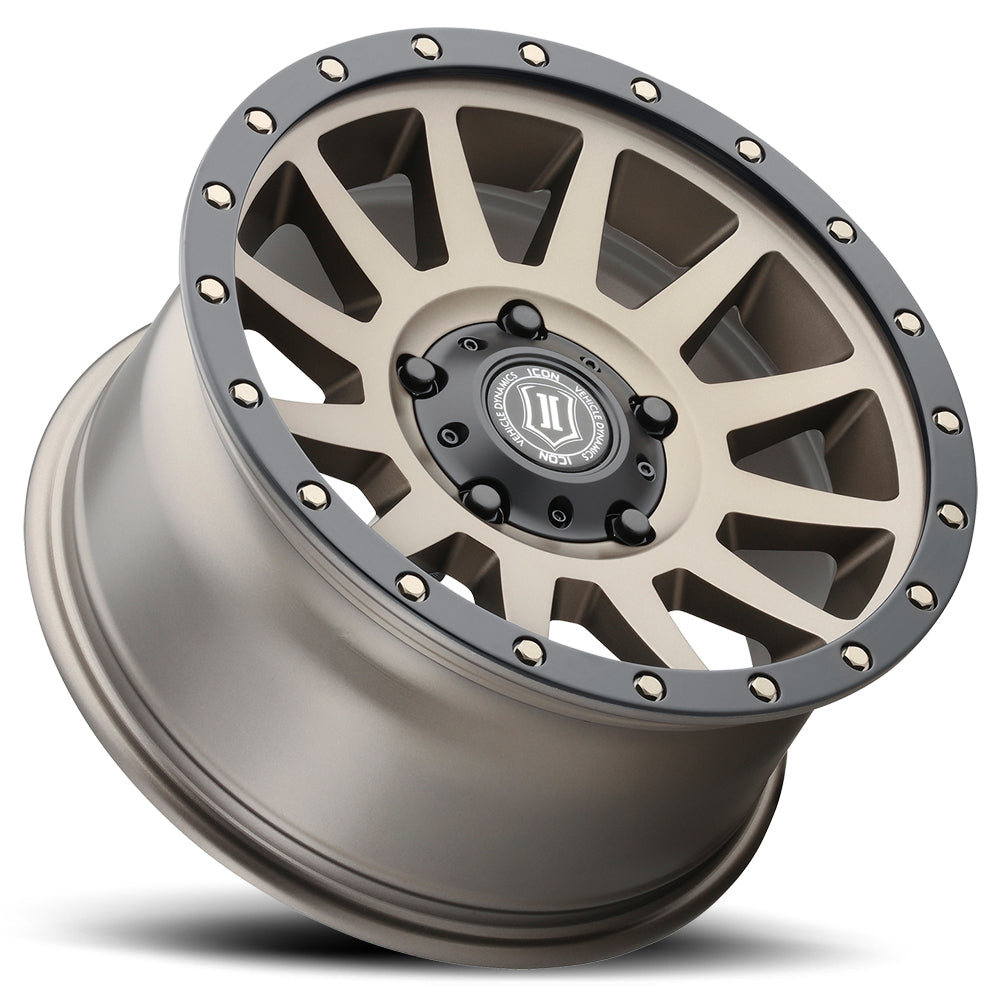 ICON Alloys Compression Bronze 17x8.5 5x150 25mm Offset 5.75" BS (2017855557BR)