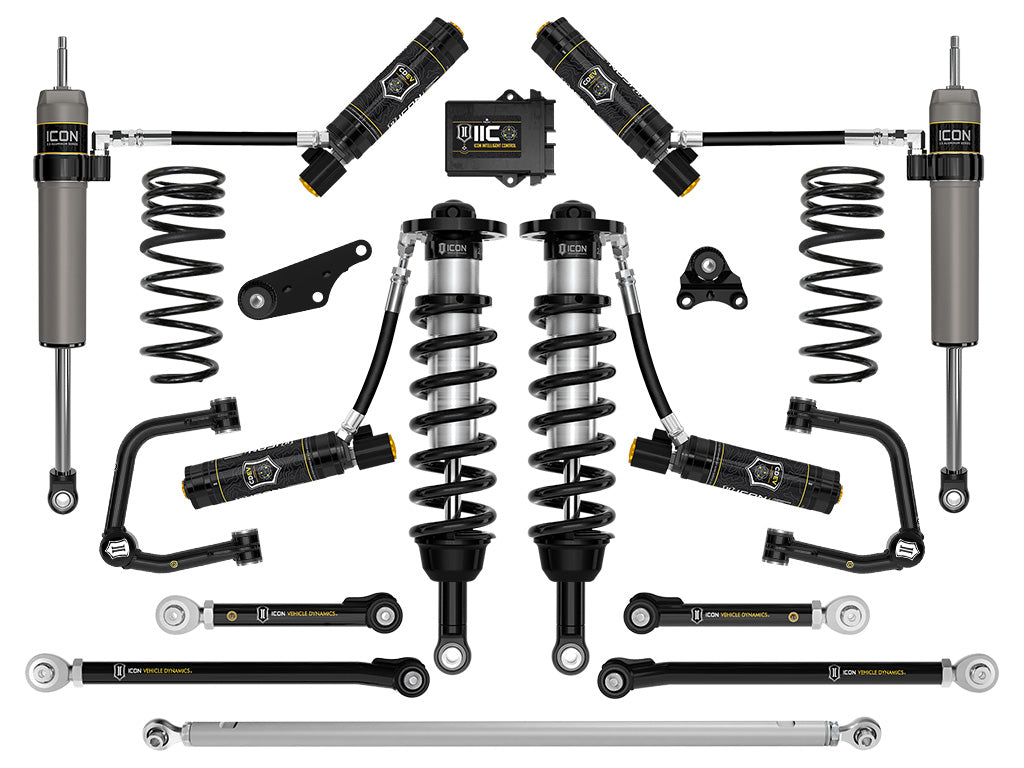 ICON 2024-2026 Toyota Tacoma 1.25-3" Lift Stage 13 Suspension System Tubular (K53303T)