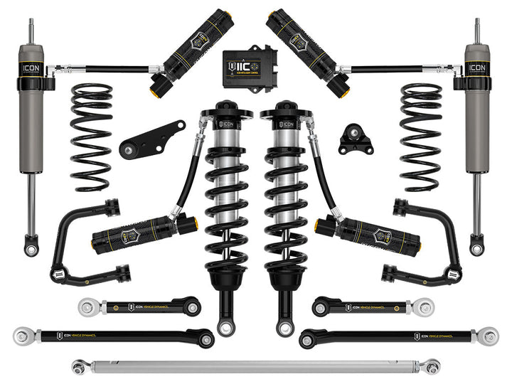 ICON 2024-2026 Toyota Tacoma 1.25-3" Lift Stage 13 Suspension System Tubular (K53303T)