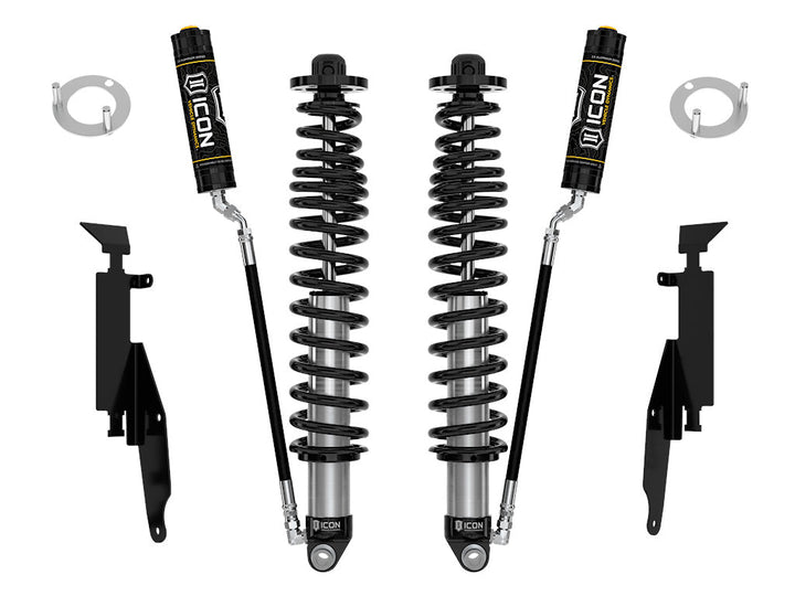 ICON 2021-2026 Ford Bronco Rear 1.25-3" Lift VS 2.5 Coilovers Remote Res Heavy Rate Springs Pair