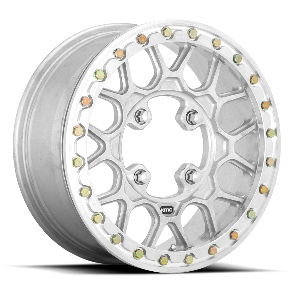 KMC KS435 Grenade Forged UTV Beadlock Wheel - Raw Machined Forged