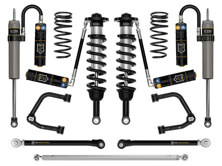 ICON 2025-2026 Toyota 4Runner 2WD 1.25-3" Lift Stage 9 Suspension System Tubular (K53429T)