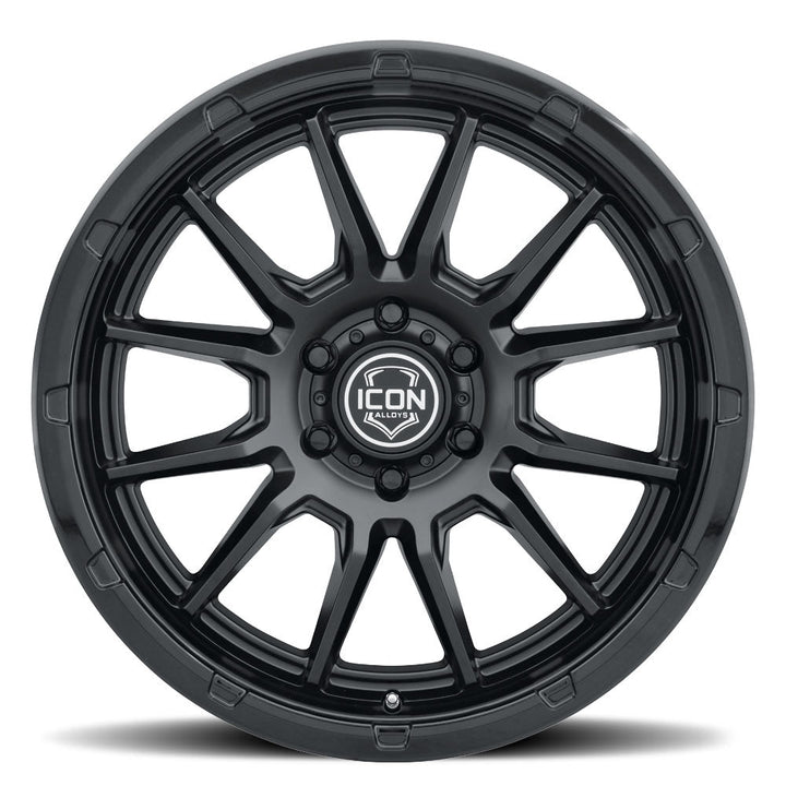 ICON Alloys Cajon Double Black 20x9 6x135 16mm Offset 5.625" BS (8320906356DB)