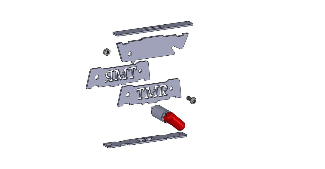 TMR Customs Rapid Release Fire Extinguisher Mount - DIY KIT
