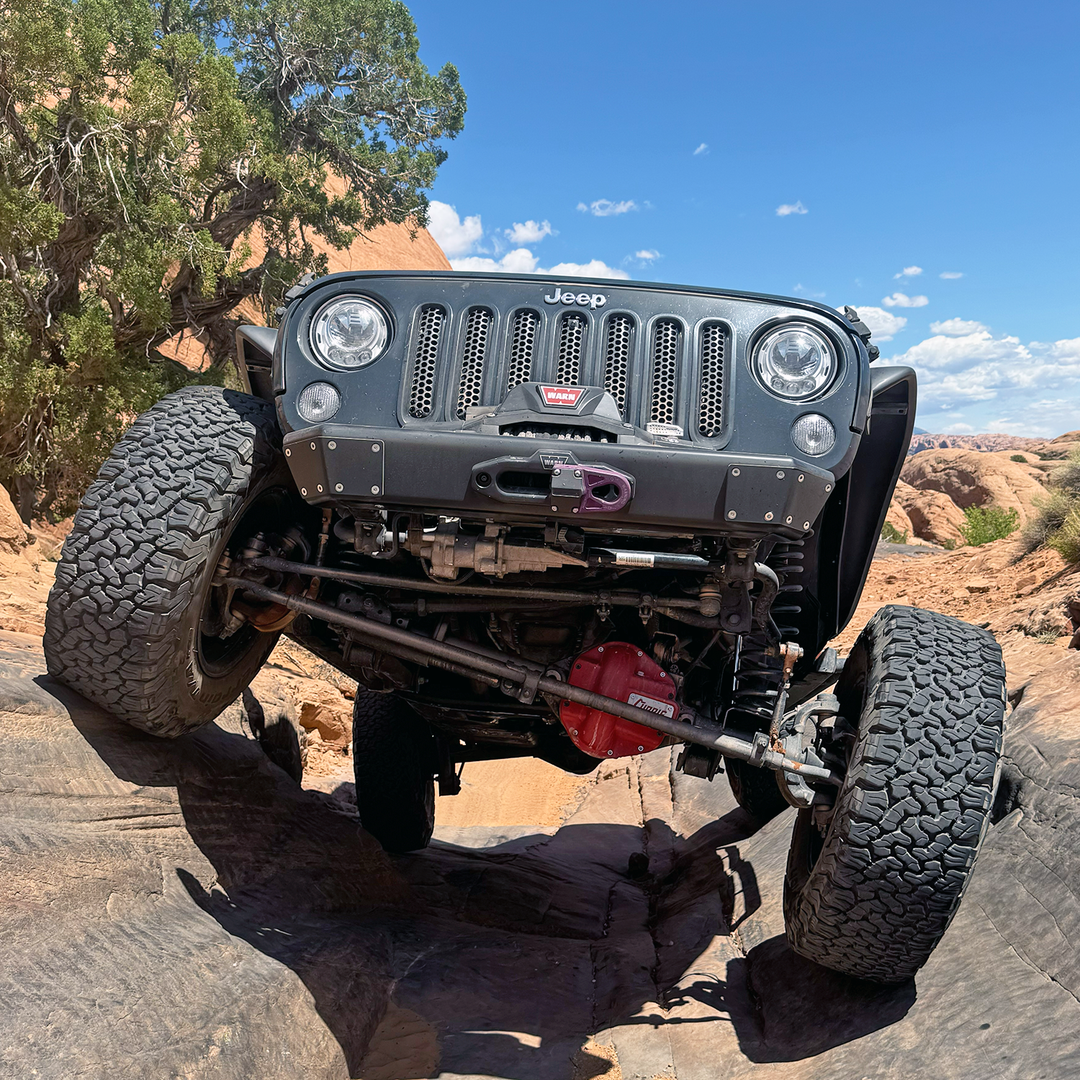 Savvy Front Bumper without Hoop (Legacy 6061 Aluminum) - 2007-2018 Jeep JK/JKU