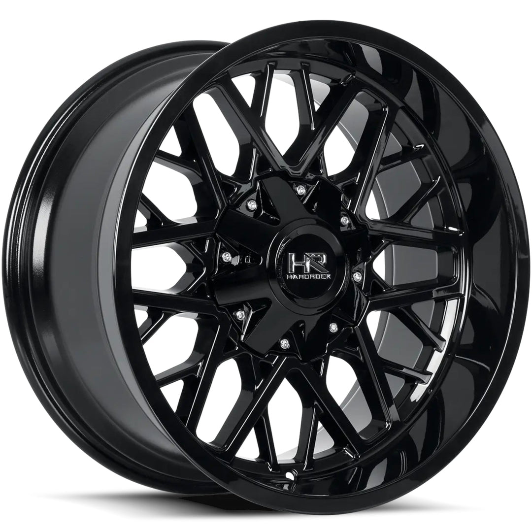 Hardrock Offroad Bomber | 20x9 | 6 On 120/139.7 | Offset 20 | Gloss Black | SKU H714-209094020GB