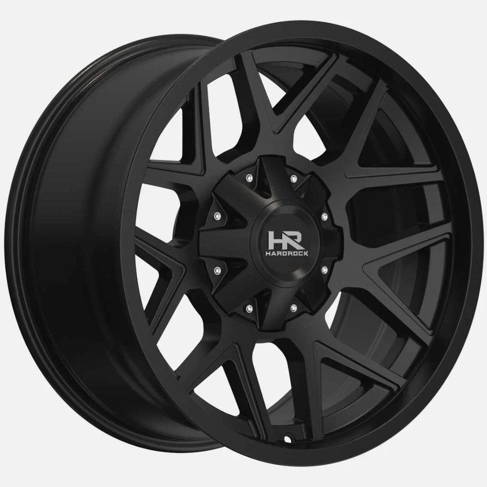 Hardrock Offroad Rugged | 20x10 | 6 On 135/5.5 | Offset -19 | Gloss Black | SKU H716-201037119GB