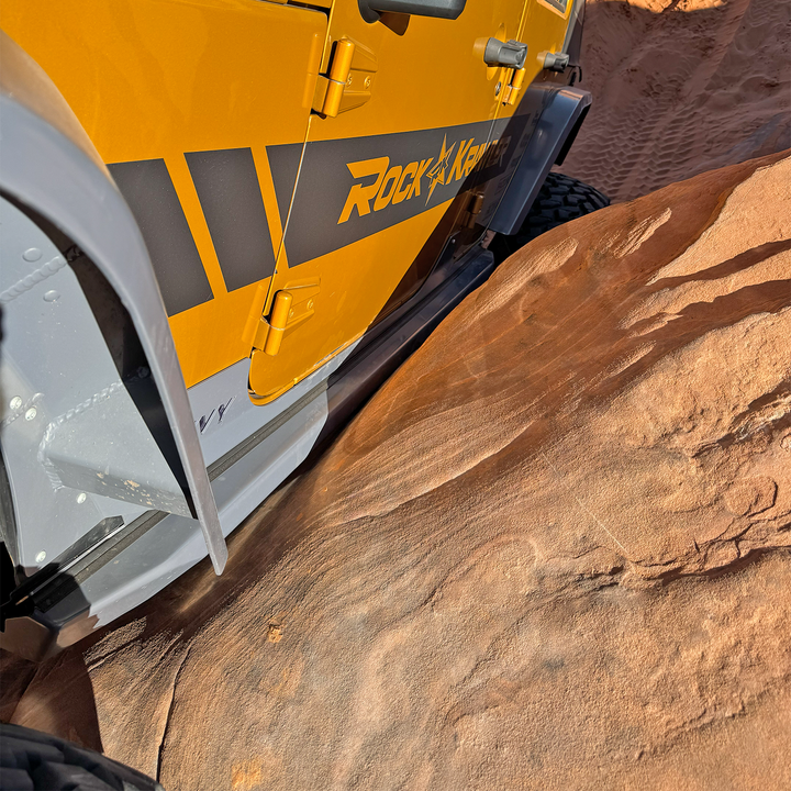 Savvy Rock Sliders Krawler Lite (Bolt On) - 2007-2018 Jeep JKU