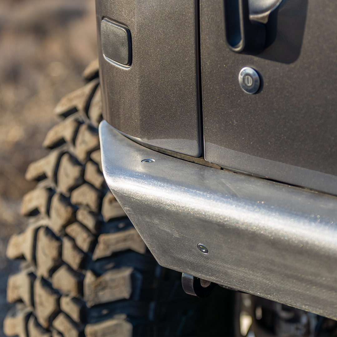Savvy Rear Bumper (Legacy 6061 Aluminum) - 2007-2018 Jeep JK/JKU