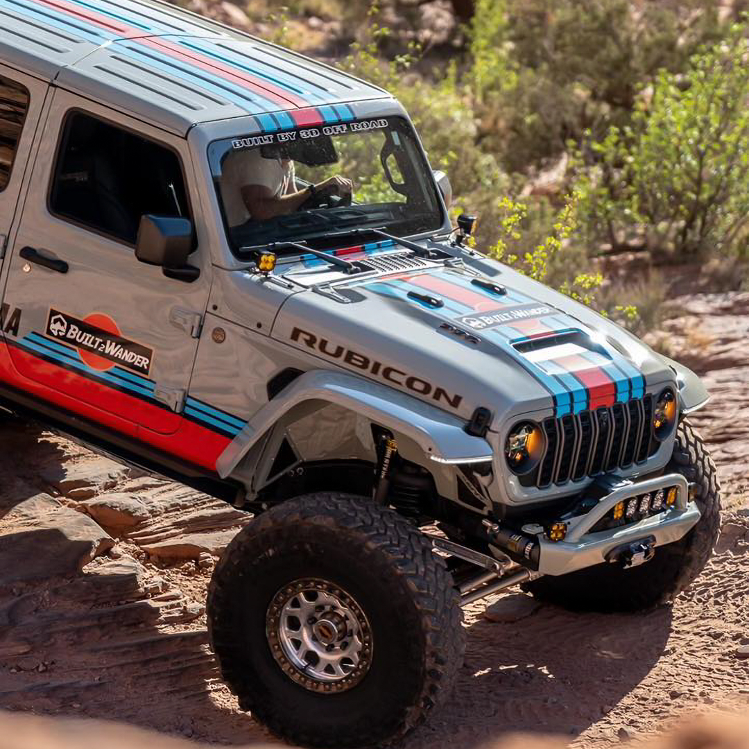 Savvy Front Bumper with Hoop (Legacy 6061 Aluminum) - 2018-2026 Jeep JL/JLU/JT